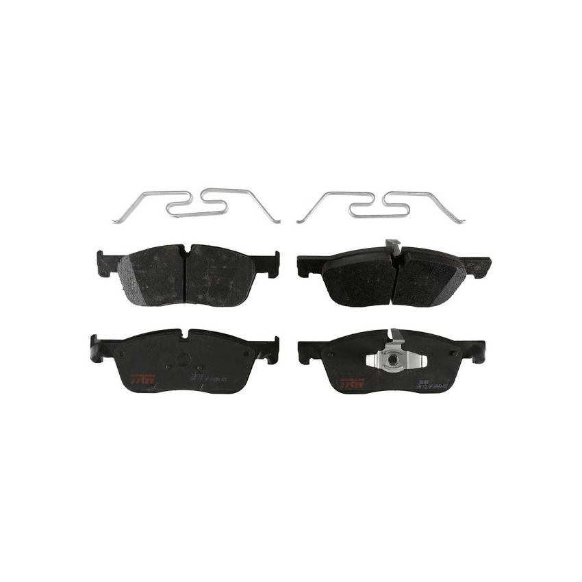 TRW PARTS TXH1838 TRW PREMIUM BRAKING - METALLIC BRAKE PAD SET - TXH1838