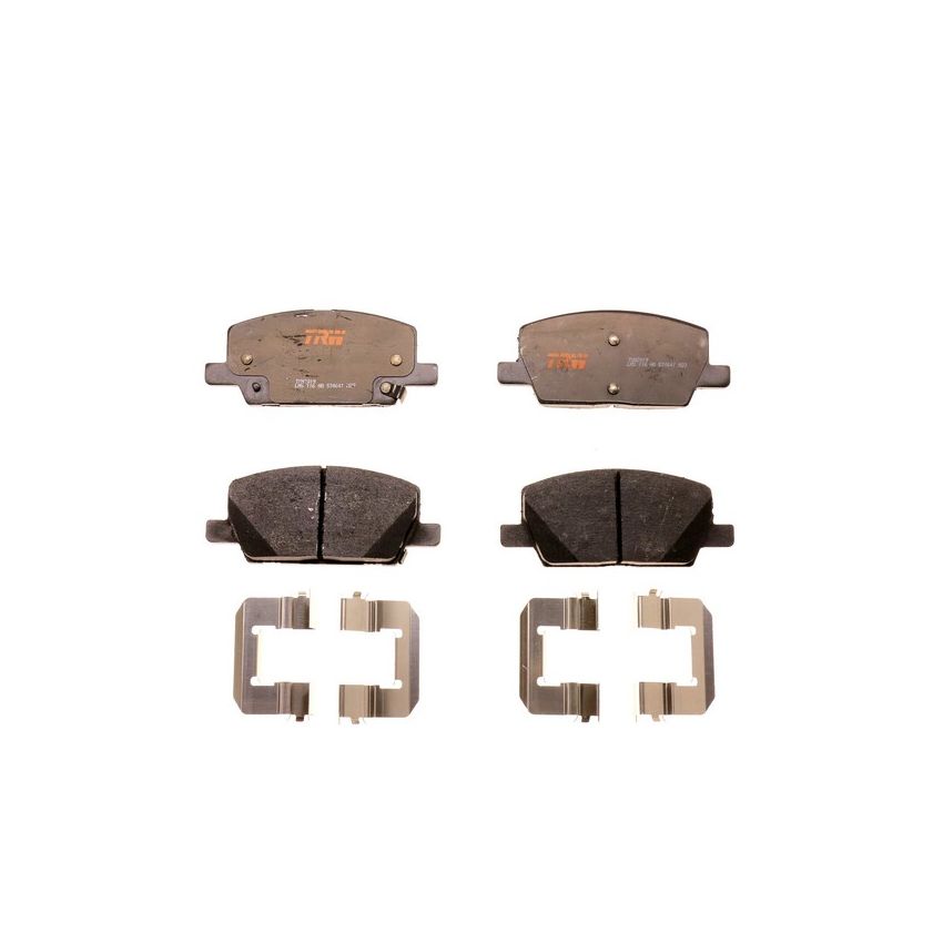 TRW PARTS TXH2019 TRW PREMIUM BRAKING - LOW MET BRAKE PAD KIT - TRH2019