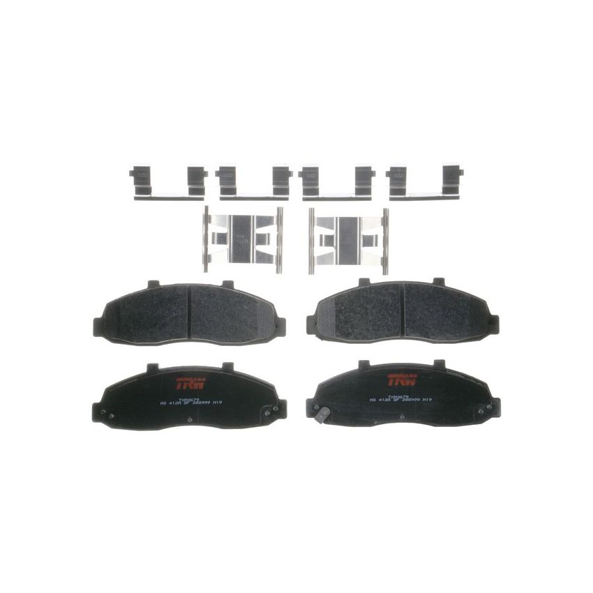 TRW PARTS TXM0679 TRW PREMIUM BRAKING - METALLIC BRAKE PAD SET - TXM0679