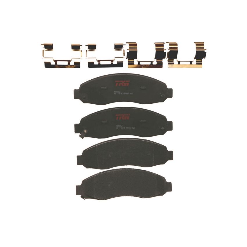TRW PARTS TXM0962 TRW PREMIUM BRAKING - METALLIC BRAKE PAD SET - TXM0962