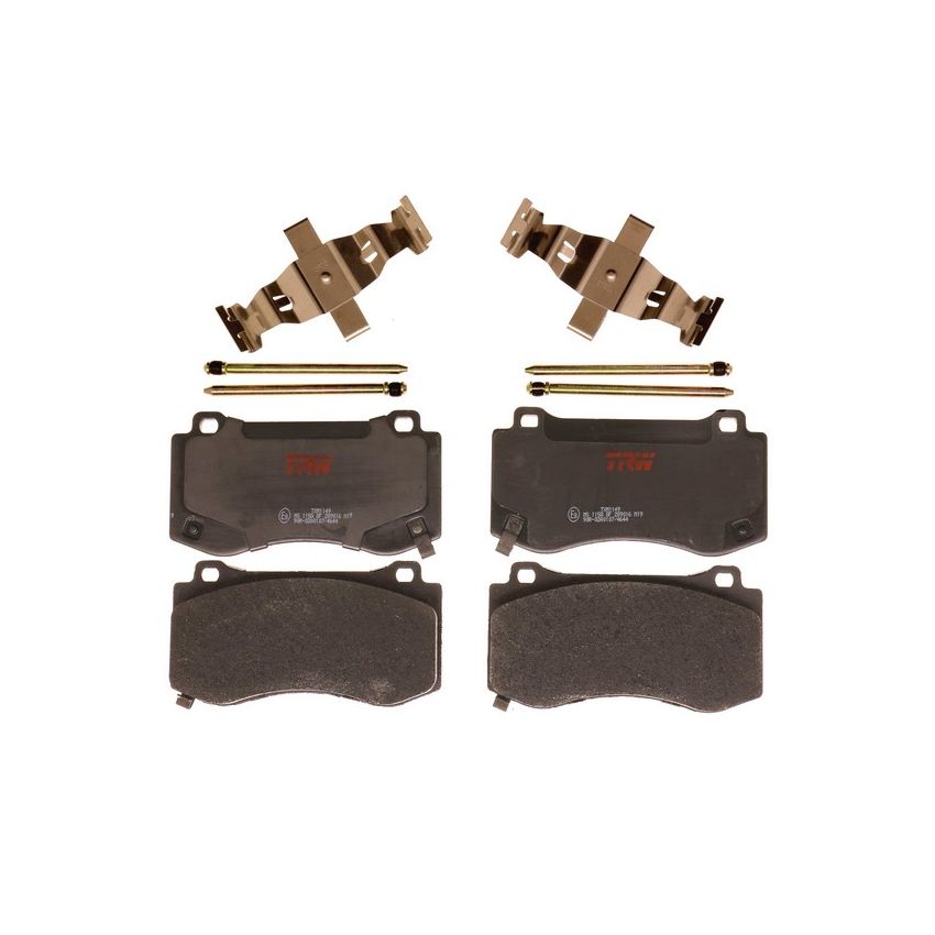 TRW PARTS TXM1149 TRW PREMIUM BRAKING - METALLIC BRAKE PAD SET - TXM1149