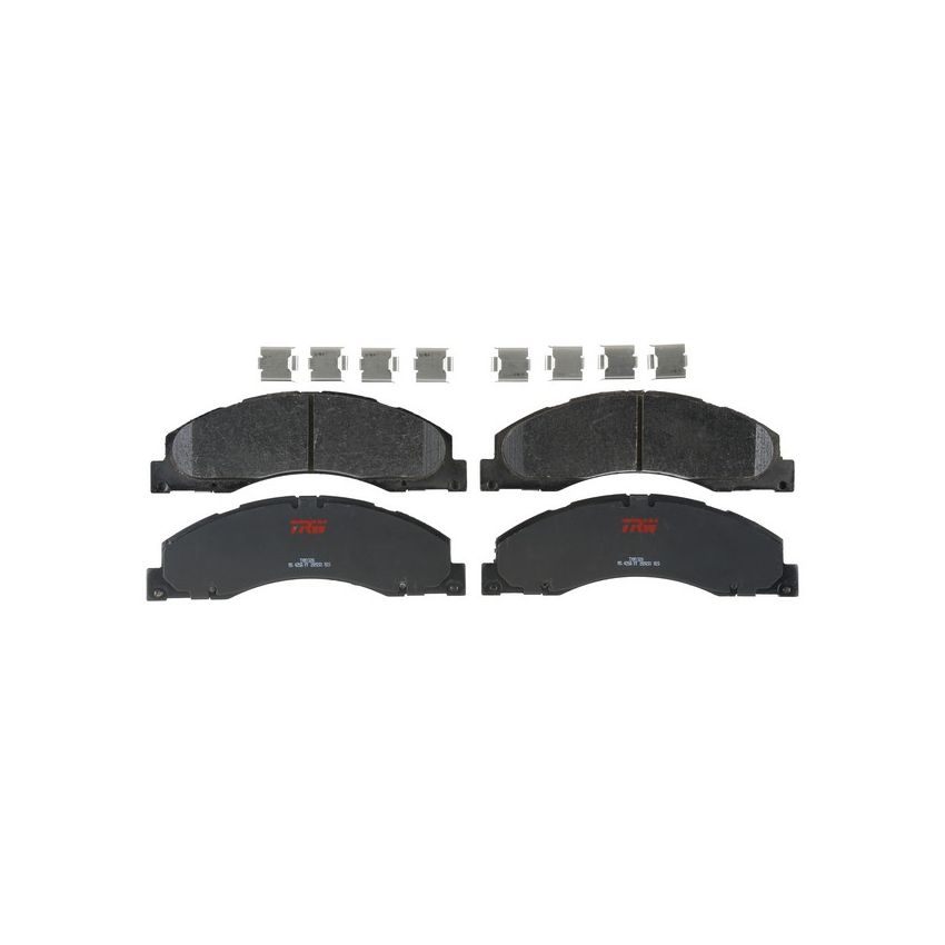 TRW PARTS TXM1328 TRW PREMIUM BRAKING - METALLIC BRAKE PAD SET - TXM1328