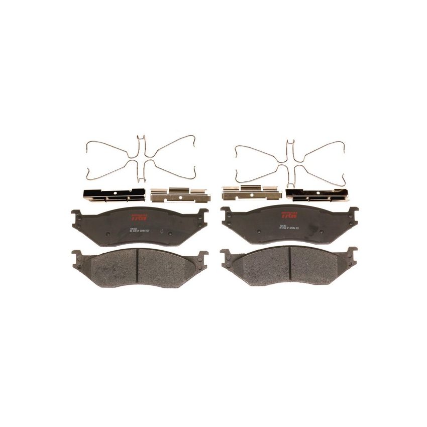 TRW PARTS TXM1353 TRW PREMIUM BRAKING - METALLIC BRAKE PAD SET - TXM1353