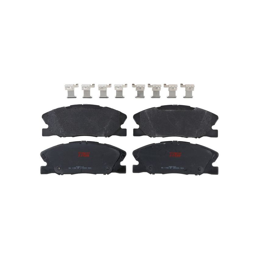 TRW PARTS TXM1767 TRW PREMIUM BRAKING - METALLIC BRAKE PAD SET - TXM1767
