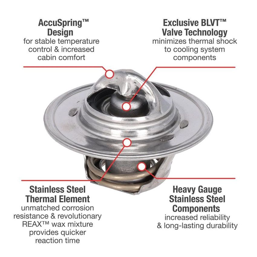 MotoRad 5200-195 UltraStat Thermostat-195 Degrees
