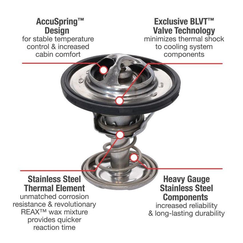 MotoRad 5523-187 UltraStat Thermostat - 187 Degrees