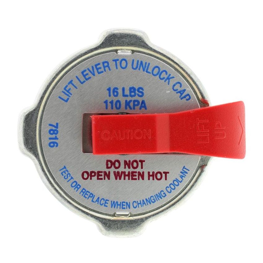 MotoRad ST16V Steel Safety Lever Radiator Cap