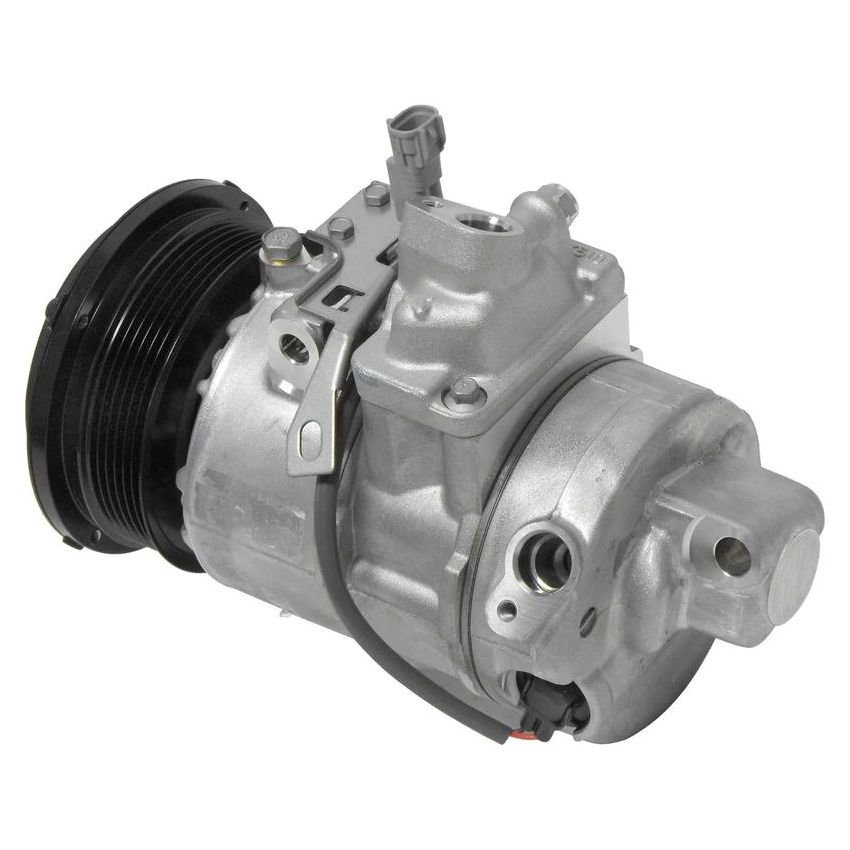 Universal Air Conditioning CO 4711570 A/C Compressor -- OE 6SEU16C Compressor Assembly