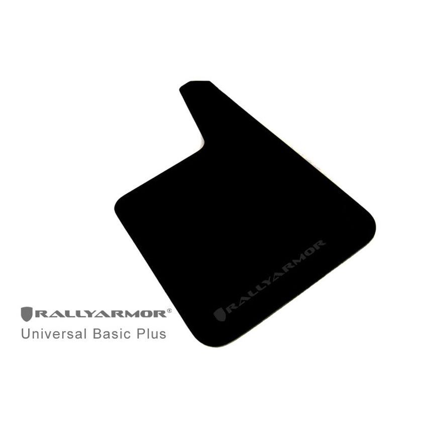 Rally Armor MF20-BAS-WH Black Mud Flap/White Logo