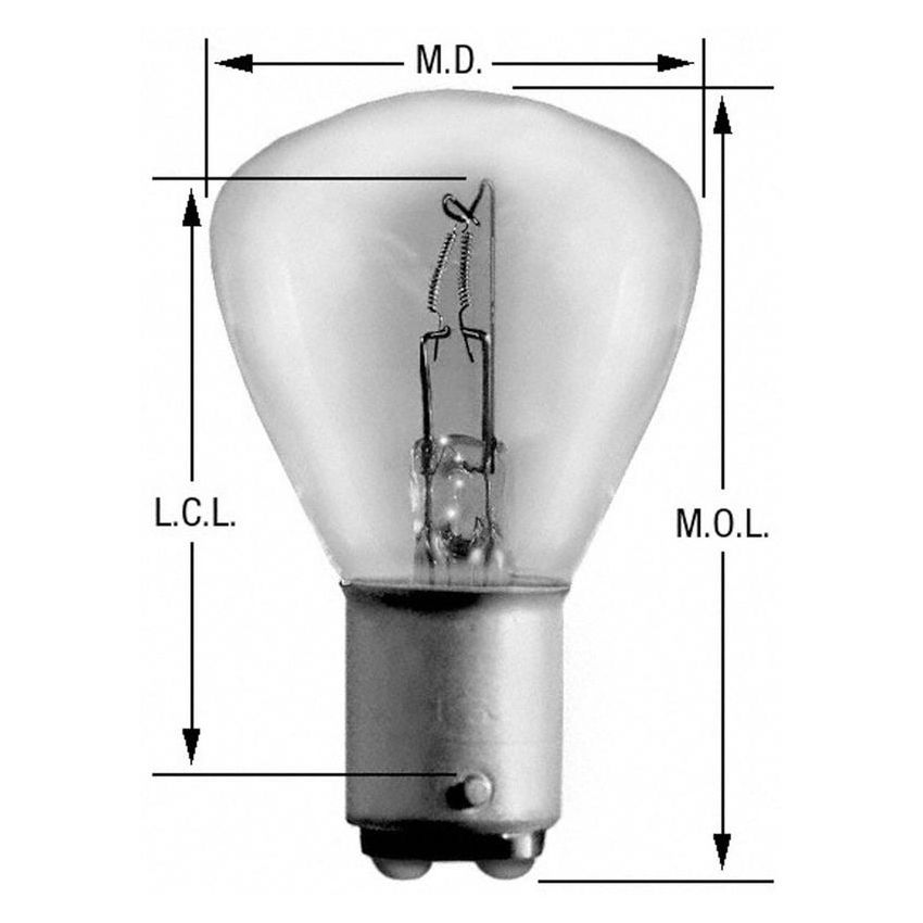 WAGNER LIGHTING 1062 Standard Multi-Purpose Light Bulb Box of 10