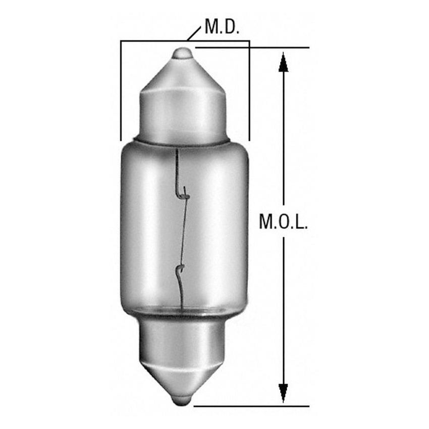 WAGNER LIGHTING 11005 Standard Multi-Purpose Light Bulb Box of 10