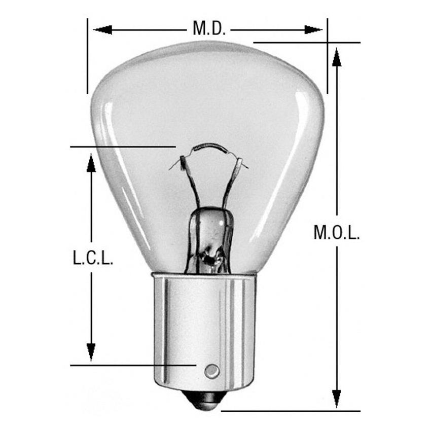 WAGNER LIGHTING 1195 Standard Multi-Purpose Light Bulb Box of 10