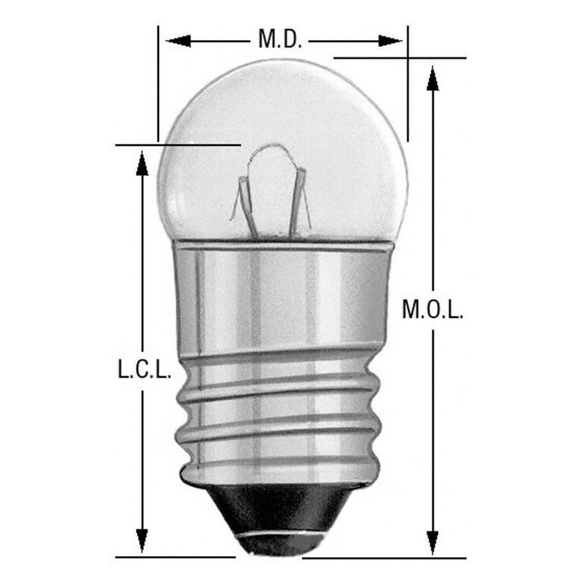 WAGNER LIGHTING 1449 Standard Multi-Purpose Light Bulb Box of 10