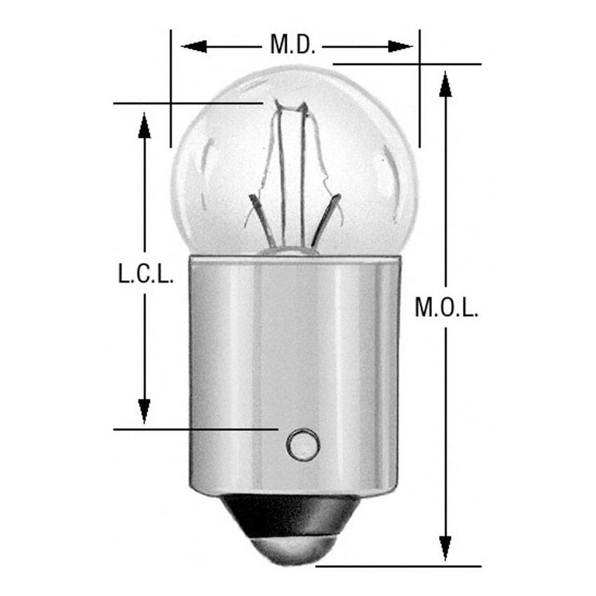 WAGNER LIGHTING 1450 Standard Multi-Purpose Light Bulb Box of 10