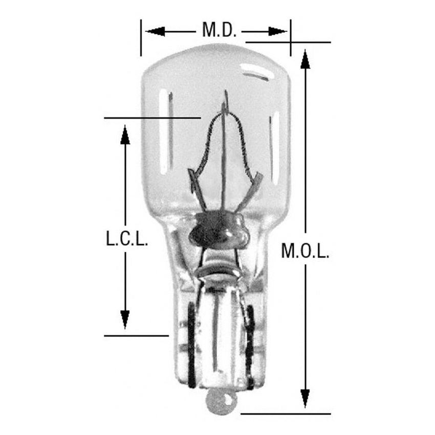 WAGNER LIGHTING 24 Standard Multi-Purpose Light Bulb Box of 10