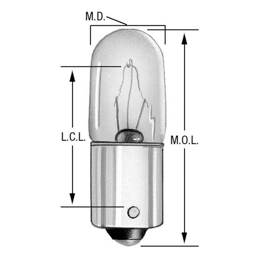 WAGNER LIGHTING 313 Standard Multi-Purpose Light Bulb Box of 10