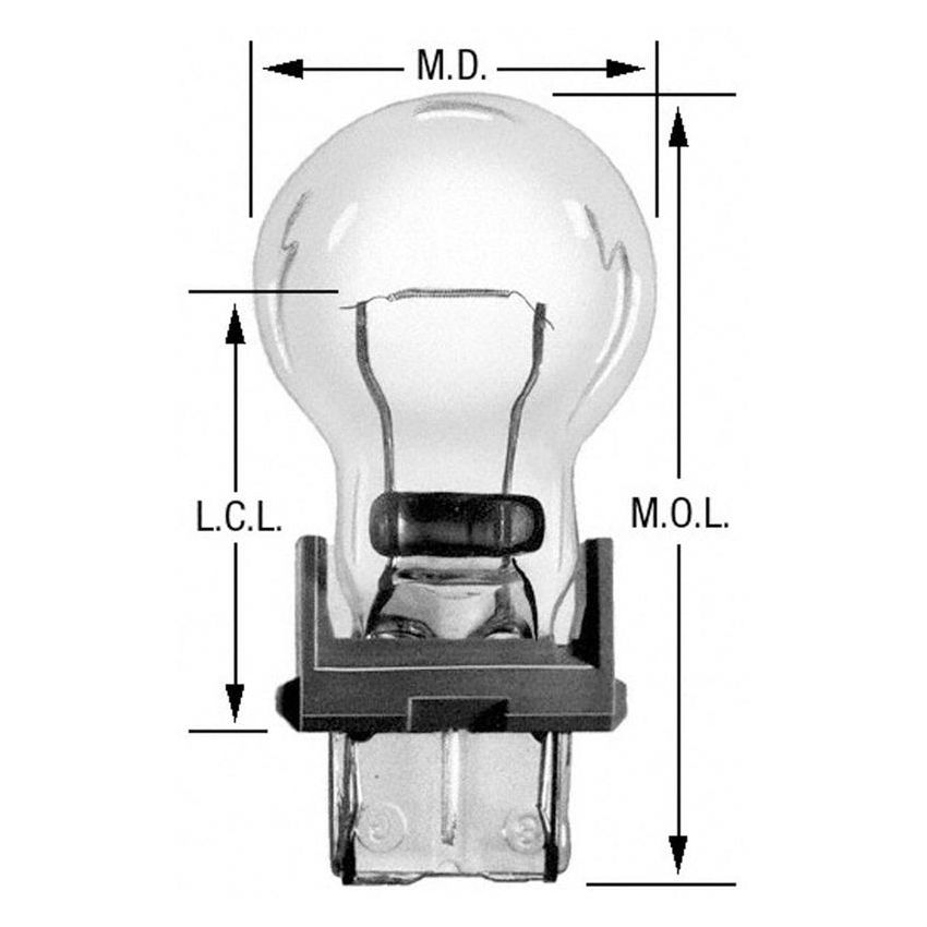WAGNER LIGHTING 3156NA Standard Multi-Purpose Light Bulb Box of 10