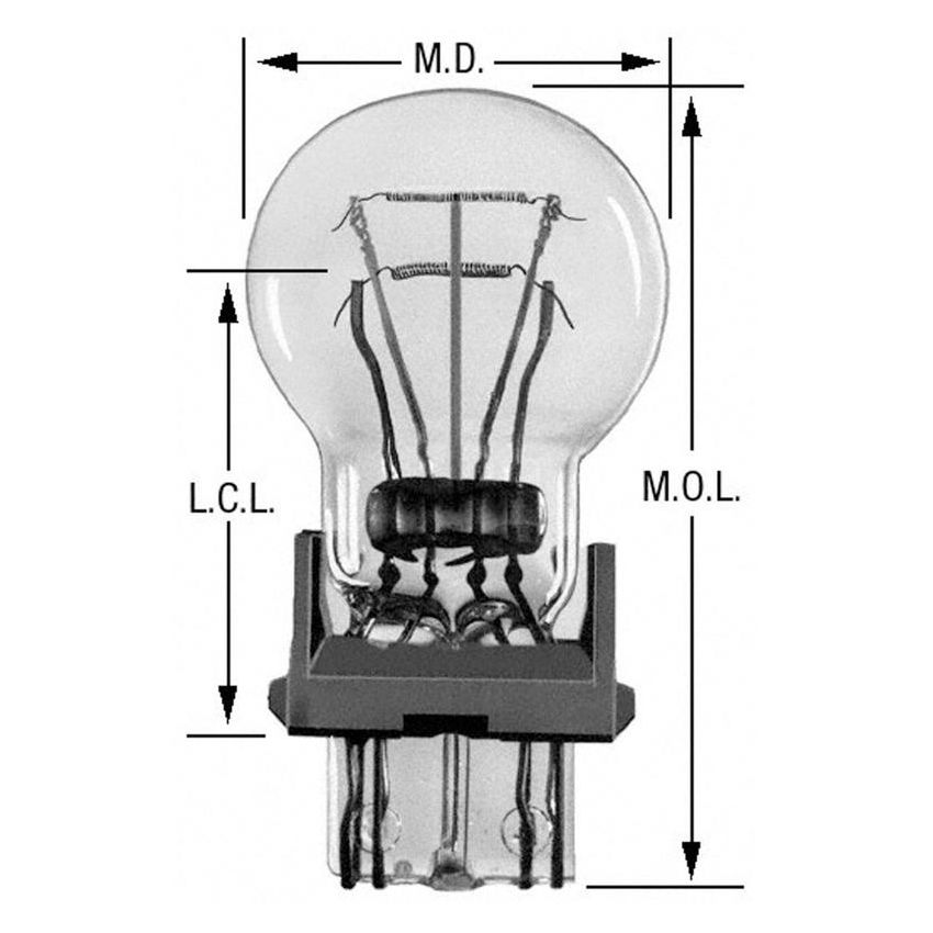 WAGNER LIGHTING 3157LL Long Life Multi-Purpose Light Bulb Box of 10