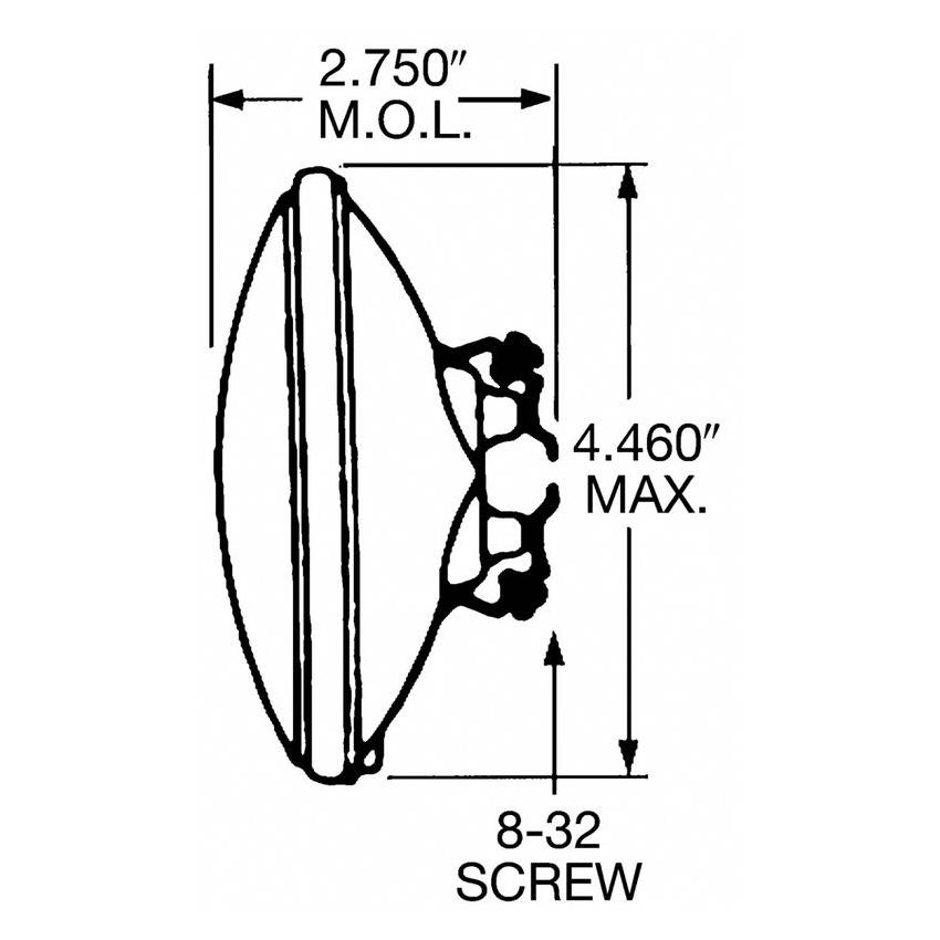 WAGNER LIGHTING 4416 Standard Multi-Purpose Light Bulb Box of 1