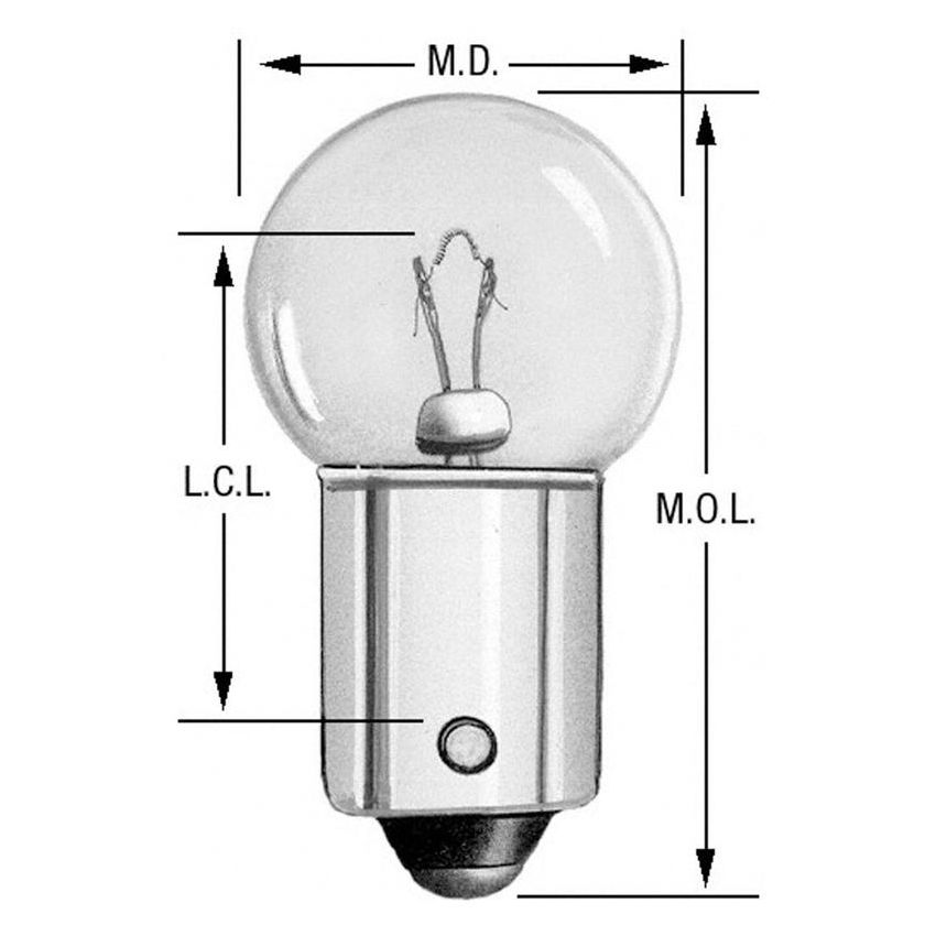 WAGNER LIGHTING 57 Standard Multi-Purpose Light Bulb Box of 10