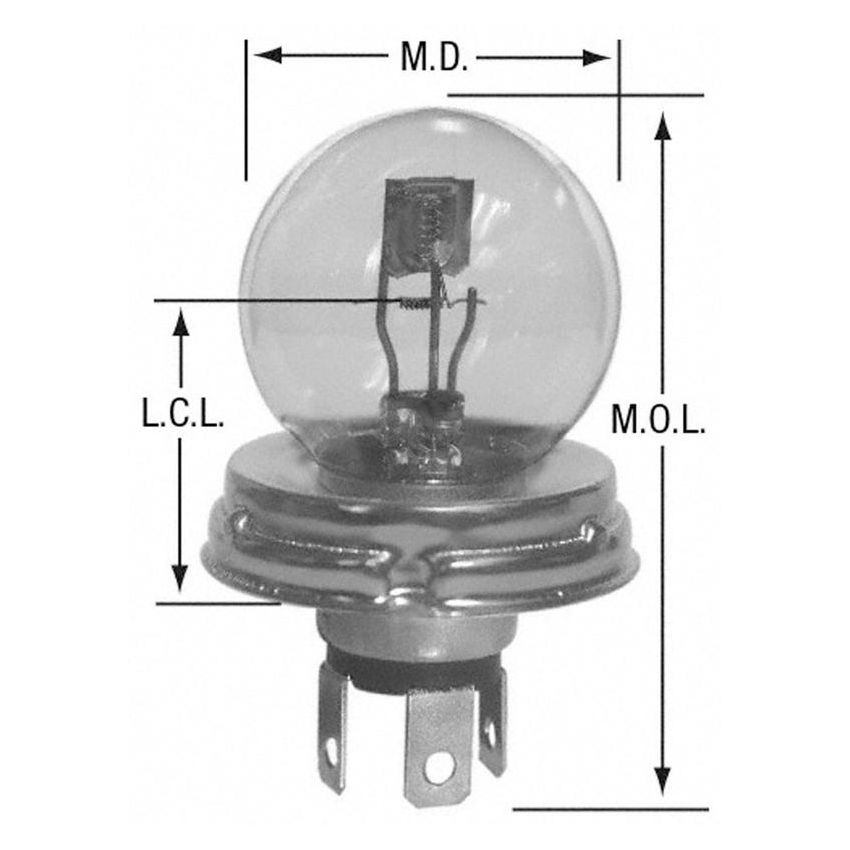 WAGNER LIGHTING 6260BA Standard Multi-Purpose Light Bulb Box of 10
