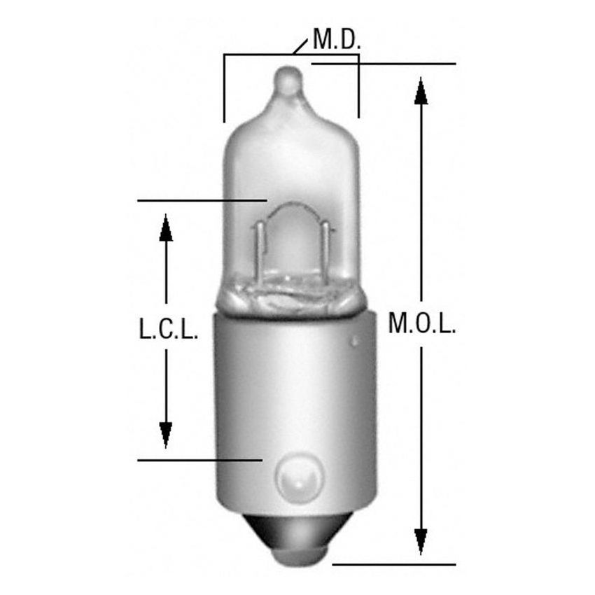 WAGNER LIGHTING 68161 Standard Multi-Purpose Light Bulb Box of 10