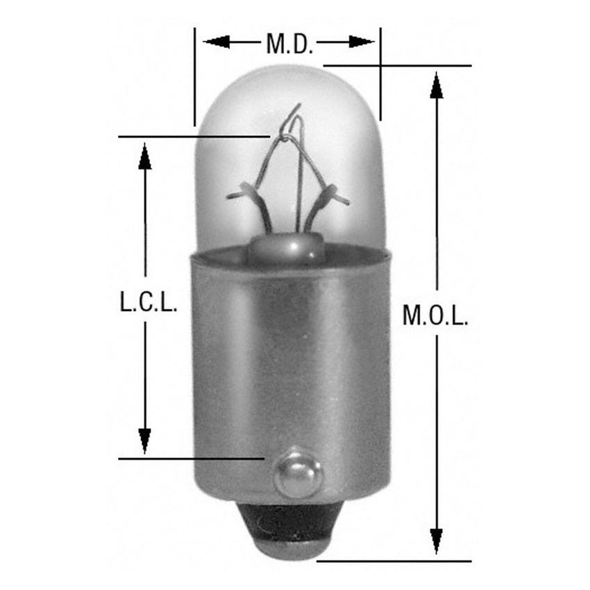 WAGNER LIGHTING 70711 Standard Multi-Purpose Light Bulb Box of 10