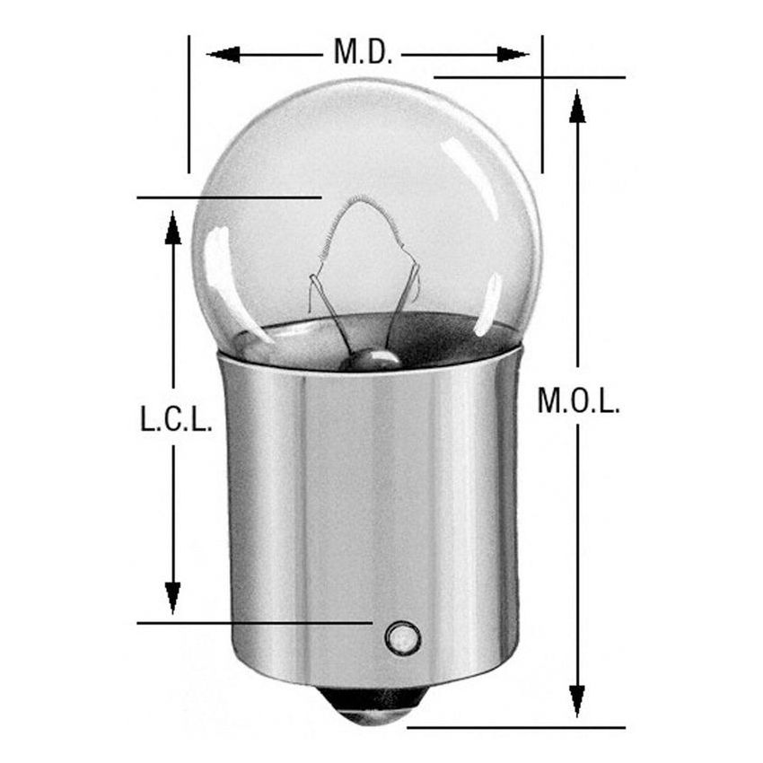 WAGNER LIGHTING 98 Standard Multi-Purpose Light Bulb Box of 10