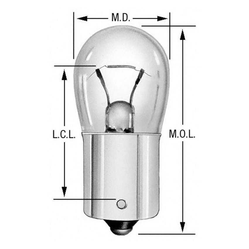WAGNER LIGHTING BP1003LL Long Life Multi-Purpose Light Bulb Box of 10
