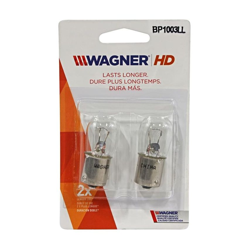 WAGNER LIGHTING BP1003LL Long Life Multi-Purpose Light Bulb Box of 10