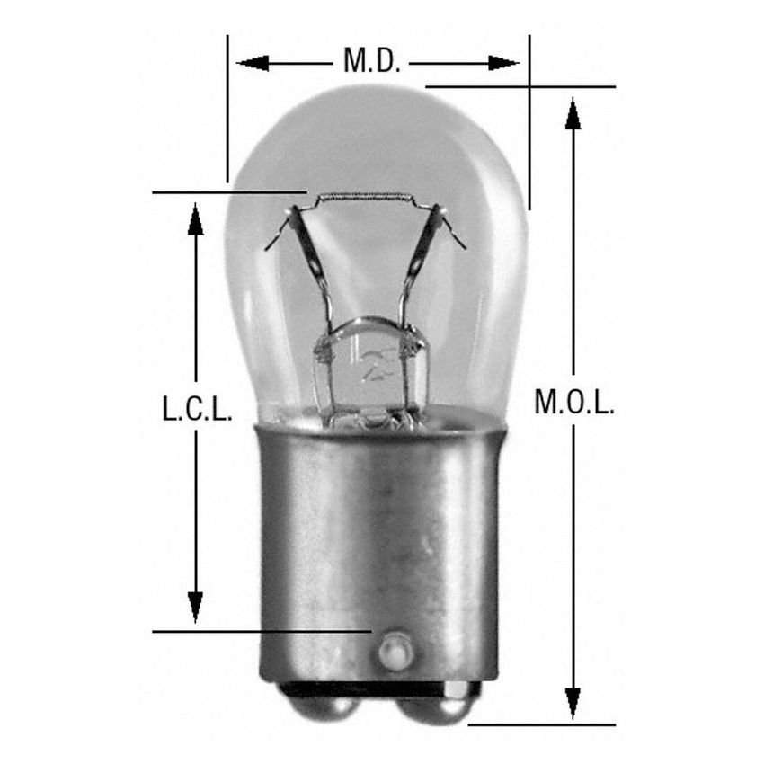 WAGNER LIGHTING BP1004LL Long Life Multi-Purpose Light Bulb Box of 10