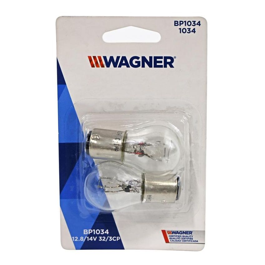 WAGNER LIGHTING BP1034 Standard Multi-Purpose Light Bulb Card of 2