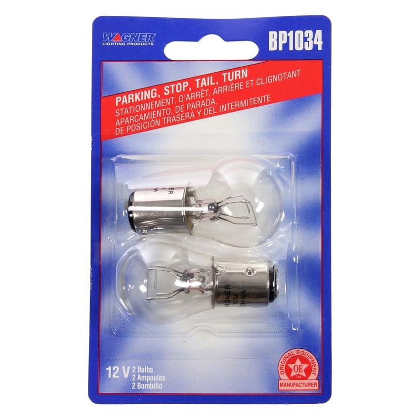 WAGNER LIGHTING BP1034 Standard Multi-Purpose Light Bulb Card of 2