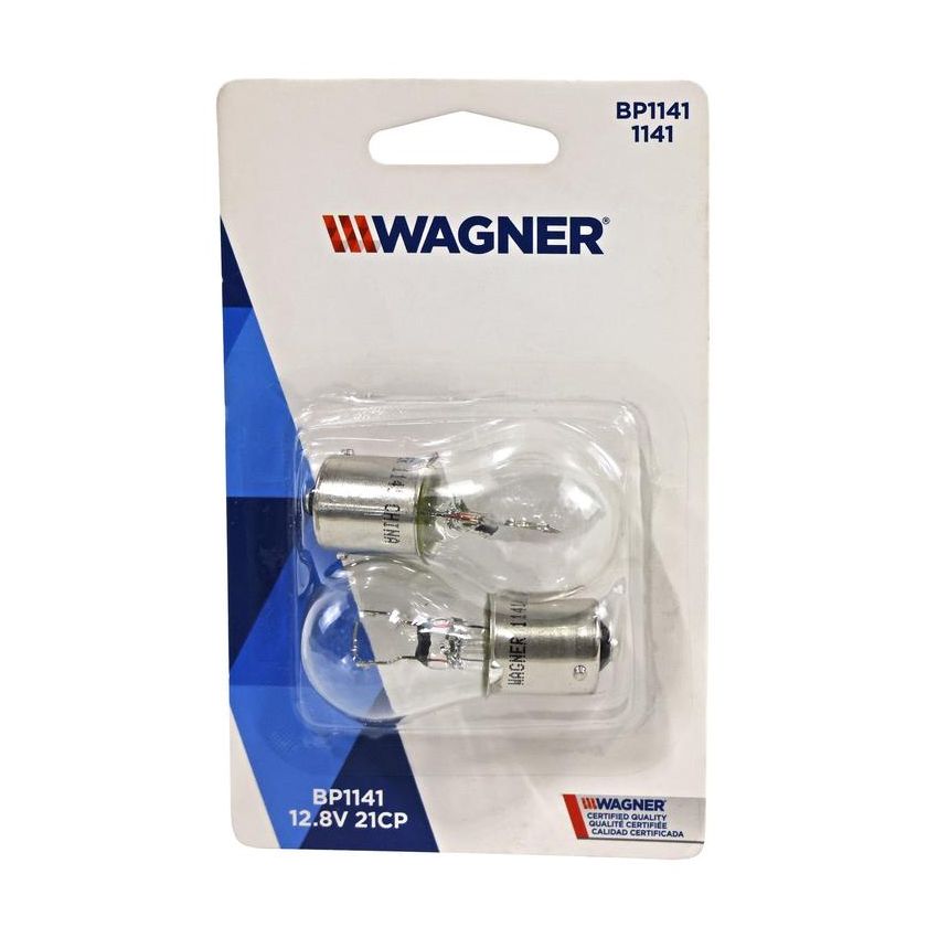 WAGNER LIGHTING BP1141 Standard Multi-Purpose Light Bulb Card of 2