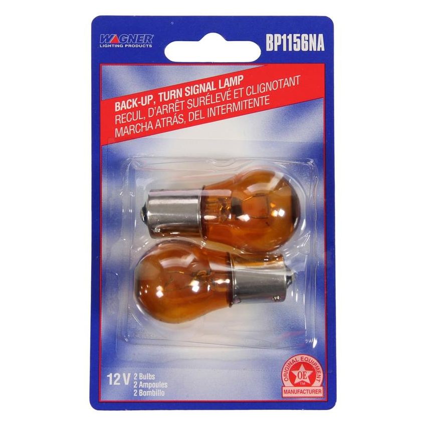 WAGNER LIGHTING BP1156NA Standard Multi-Purpose Light Bulb Card of 2