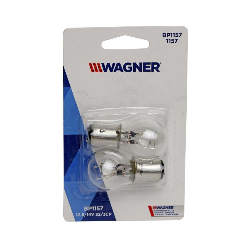 WAGNER LIGHTING BP1157 Standard Multi-Purpose Light Bulb Card of 2