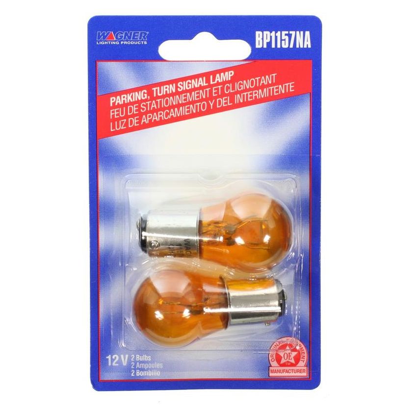 WAGNER LIGHTING BP1157NA Standard Multi-Purpose Light Bulb Card of 2