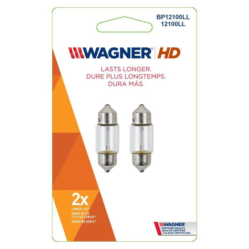 WAGNER LIGHTING BP12100LL Long Life Multi-Purpose Light Bulb Box of 10