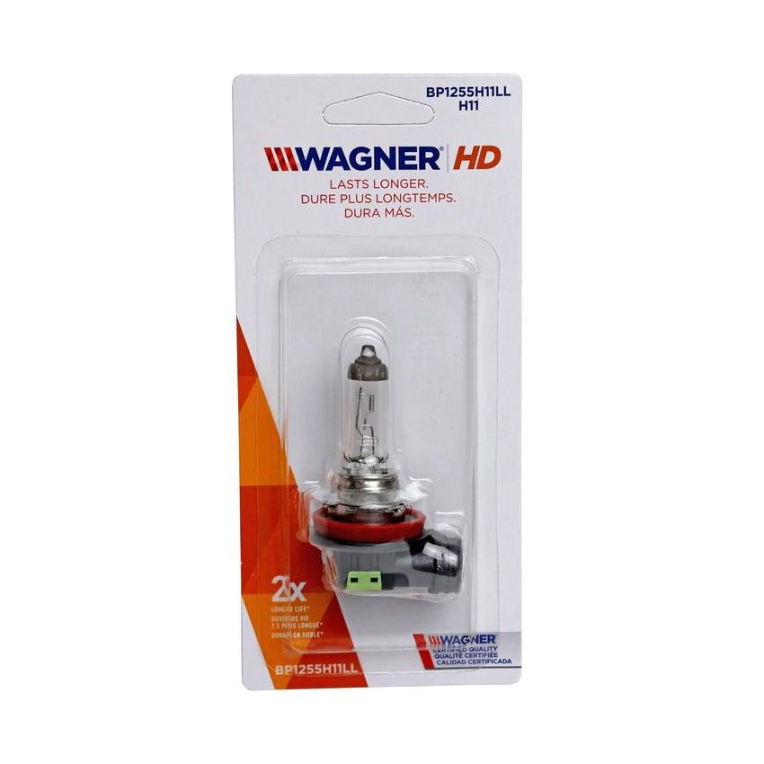 WAGNER LIGHTING BP1255/H11LL Multi-Purpose Light Bulb Card of 1