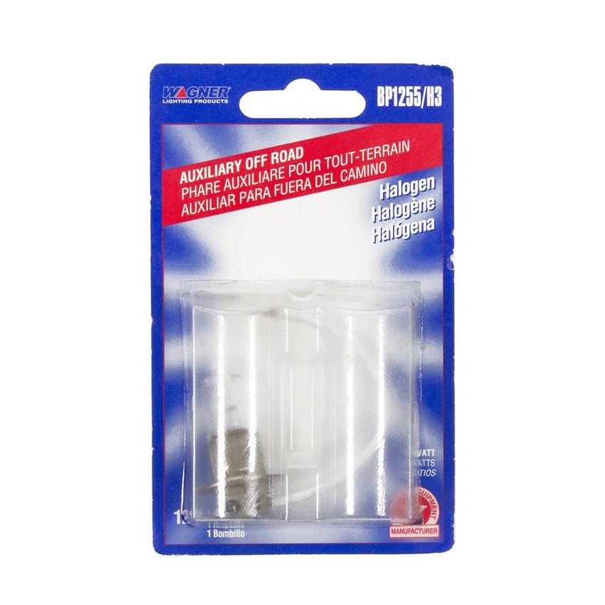 WAGNER LIGHTING BP1255/H3 Standard Multi-Purpose Light Bulb Card of 1