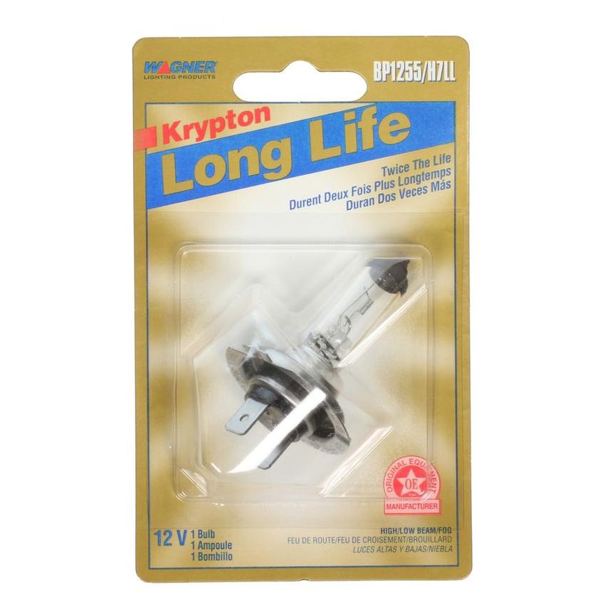 WAGNER LIGHTING BP1255/H7LL Multi-Purpose Light Bulb Card of 1