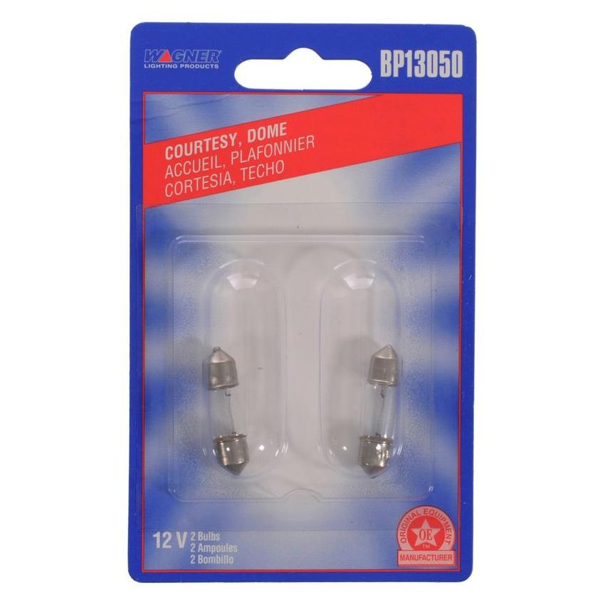 WAGNER LIGHTING BP13050 Standard Multi-Purpose Light Bulb Card of 2
