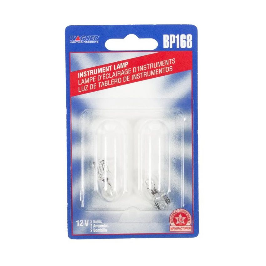 WAGNER LIGHTING BP168 Standard Multi-Purpose Light Bulb Card of 2