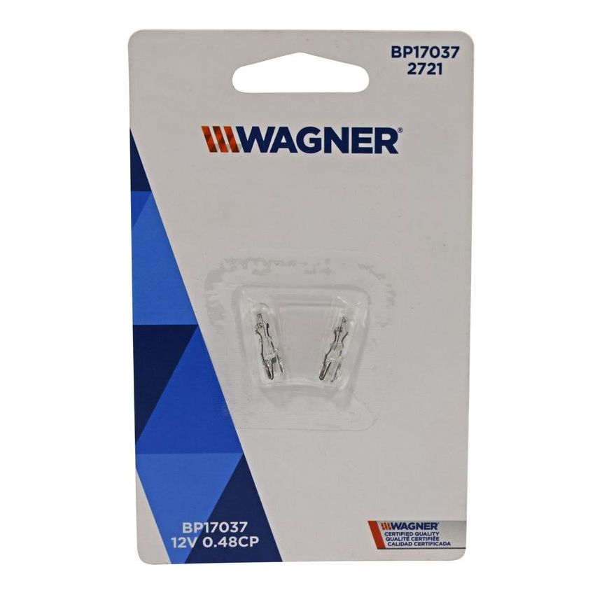 WAGNER LIGHTING BP17037 Standard Multi-Purpose Light Bulb Card of 2