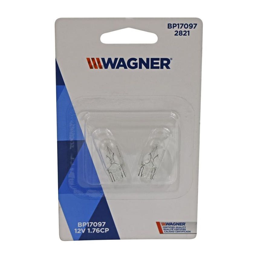 WAGNER LIGHTING BP17097 Standard Multi-Purpose Light Bulb Card of 2