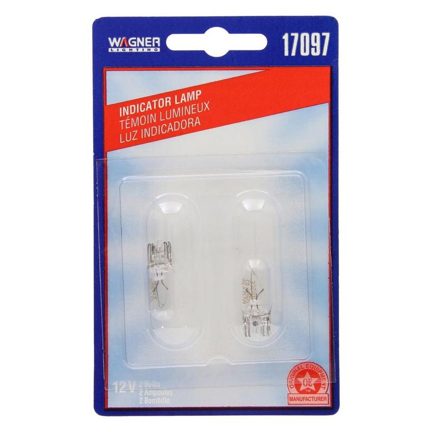 WAGNER LIGHTING BP17097 Standard Multi-Purpose Light Bulb Card of 2