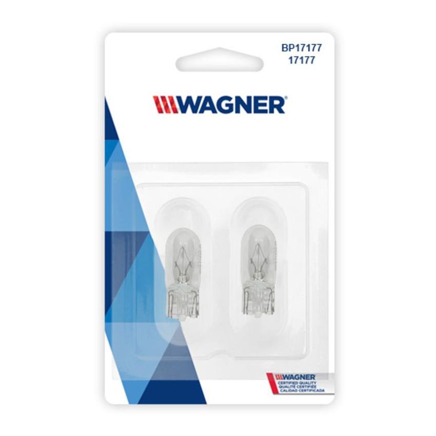 WAGNER LIGHTING BP17177 Standard Multi-Purpose Light Bulb Card of 2