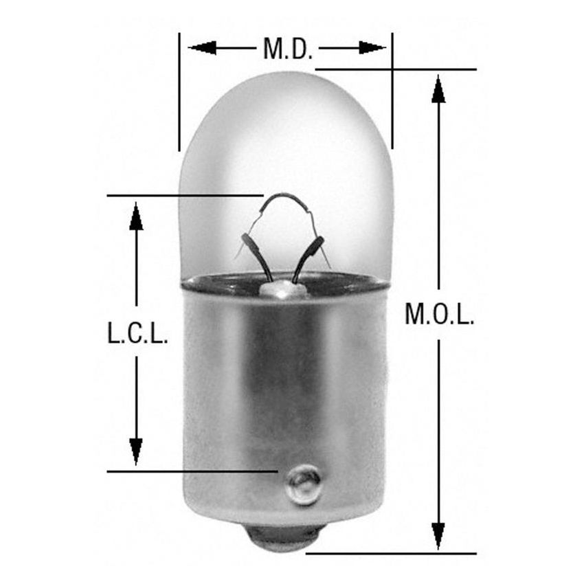 WAGNER LIGHTING BP17311 Standard Multi-Purpose Light Bulb Card of 2