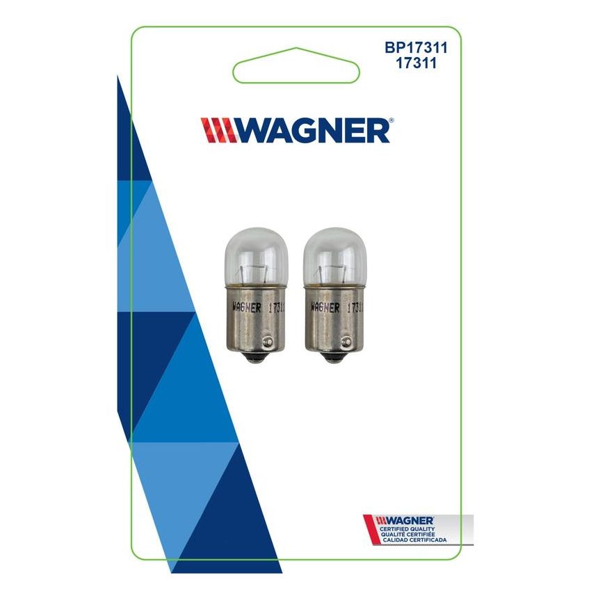 WAGNER LIGHTING BP17311 Standard Multi-Purpose Light Bulb Card of 2