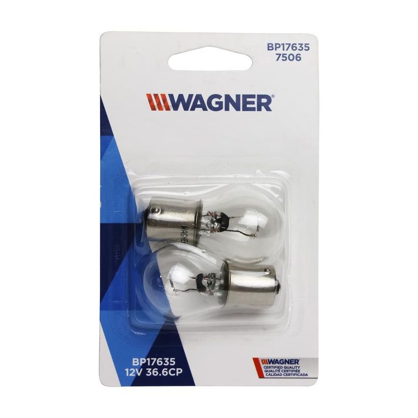 WAGNER LIGHTING BP17635 Standard Multi-Purpose Light Bulb Card of 2